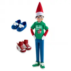 Cefa Toys - Elfo Vestuario "Claus Couture" Magic Freeze Trio Zapatillas Deportivas The Elf On The Self