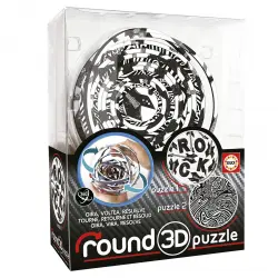 Educa Borrás - Juego De Mesa Round 3D Puzzle Hypnotic Educa Borras