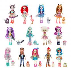 Enchantimals - Muñecas Básicas Secundarias Con Mascotas, Modelos Surtidos (Mattel FNH22)