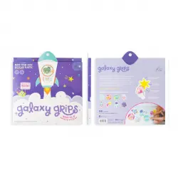 Glo Pals - 8 Antideslizantes Baño Galaxy Joykids