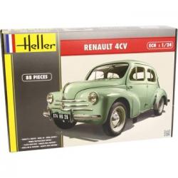 Heller 80762 - Maqueta Para Construir Renault 4 Cv. Escala 1/24