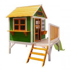 MASGAMES - Casita Infantil De Madera Flam Elevada