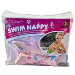 Pañal reutilizable Swim Nappy color rosa Talla 2