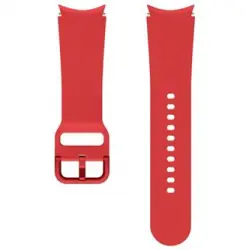 Correa deportiva Samsung Rojo para Galaxy Watch4 20 mm S/M