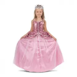 Disfraz De Princesa Rosa Deluxe Infantil