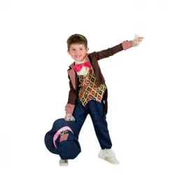 Disfraz De Sombrerero Loco Con Chaqueta Para Niño