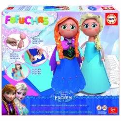 Educa Borras - Fofuchas Set Frozen Elsa y Ana