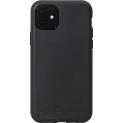 Funda Bigben Just Green Biodegradable Negro para iPhone 12 Mini