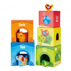 Hape -  De Madera Apilables Pepe Y Sus Amigos