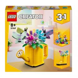 LEGO -  de construcción Flores en Regadera LEGO  Creator.