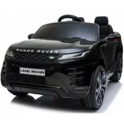 Range Rover Evoque 12v Negro - Coche Eléctrico Infantil Para Niños Batería 12v Con Mando Control Remoto
