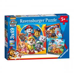 Ravensburger - Puzzle 3X49 Paw Patrol