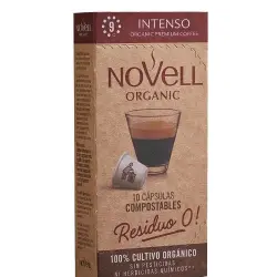 10 cápsulas de café Nespresso Novell  Intenso