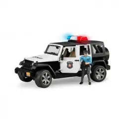 Bruder - Jeep Wrangler Unlimited Rubicon Con Sirena Y Policía