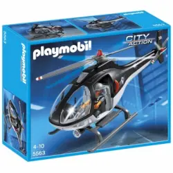 Playmobil - Helicóptero Unidad Especial de Policía