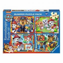 Ravensburger - Patrulla Canina - Pack 4 puzzles 42 piezas