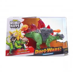 Robo Alive - Dino Wars Stegosaurus Acorazado Electrónico Con Movimiento Y Disparador