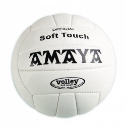 Balón de volley Amaya cuero sintético Soft Touch