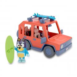 Bluey - Vehículo De  Family Cruiser Con Figura De Bandit El Padre De