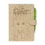 Cuaderno Premium Erik A5 con bolígrafo proyector Marvel Groot