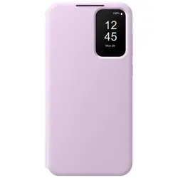 Funda con tapa inteligente Samsung lavanda para Galaxy A35