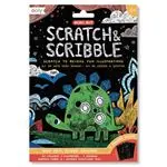 Mini kit de arte Scratch & Scribble - Dino Days
