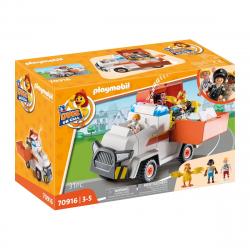 Playmobil - Vehículo De Emergencia Ambulancia D.O.C Duck On Call