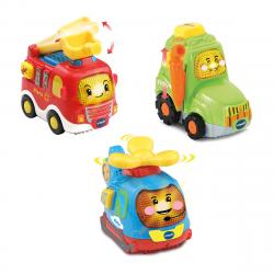 VTech - Pack 3 Coches Tut Tut Bólidos Baby