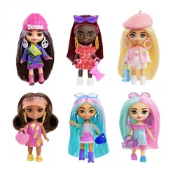 Barbie - Muñeca Extra Mini Minis