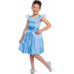 Disney - Cenicienta - Disfraz de Princesa Cenicienta para Niña XS ㅤ
