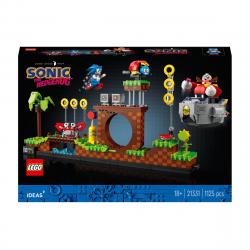 LEGO - Set De Construcción Sonic The Hedgehog - Green Hill Zone Set Con Mini Figuras Ideas