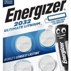 Pilas Energizer Ultimate Lithium CR2032 - 4 unidades