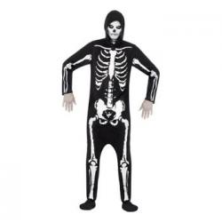 Disfraz De Esqueleto Negro
