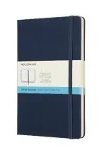 Libreta Moleskine Classic L Punteado Azul Zafiro