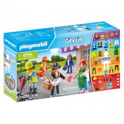 Playmobil - My Figures: Vida en la Ciudad Playmobil.