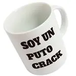 Taza Fisura Soy un puto crack