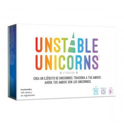 Asmodee - Juego De Cartas Unstable Unicorns