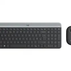 Combo teclado + ratón inalámbrico Logitech MK470 Negro