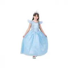 Disfraz Princesa Zapato De Cristal 10-12 Y (vestido, Guantes Y Enaguas) (viving Costumes - 209729)