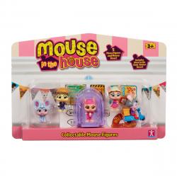 BANDAI - Pack De 5 Figuras Mouse In The House