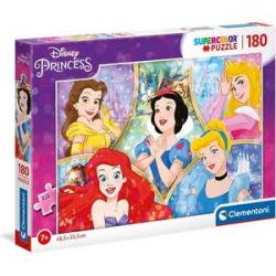 Clementoni - Princesas Disney - Puzzle infantil de Princesas Disney, 180 piezas ㅤ
