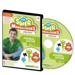 Dvd super manualidades jordi cruz vol.1 - animal show