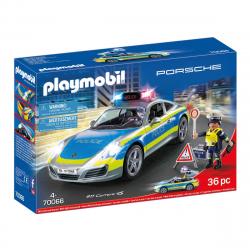 Playmobil - Coche Deportivo 911 Carrera 4S Policía Porsche Porsche