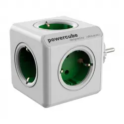 Regleta PowerCube Original Verde 5 tomas