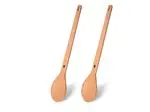 Set de 2 cucharas de madera Micrófonos