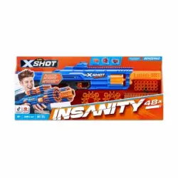 X-Shot - Lanzador Berzerko Insanity Con 48 Dardos