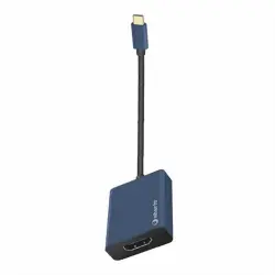 Adaptador SilverHT Logan USB-C a HDMI 4K Azul
