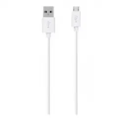 Cable Belkin Mixit USB 2.0 a Micro USB Blanco 2 m para Samsung