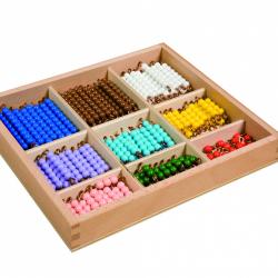 Caja Cuentas Montessori 180 piezas