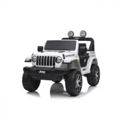 Coche Eléctrico- Jeep Wrangler Blanco